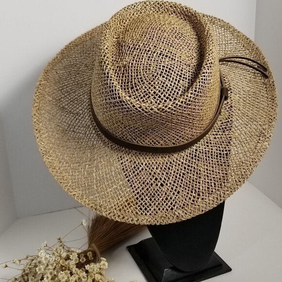 Cappelli Straw Summer hat - Picture 2 of 6